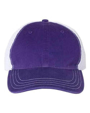 Richardson Purple/ White / Adjustable Richardson 111 - Garment-Washed Trucker Cap