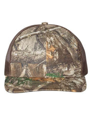 Richardson Realtree Edge/ Brown / Adjustable Richardson 112P - Printed Trucker Cap