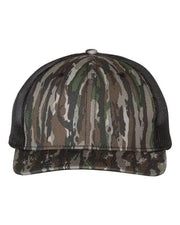 Richardson Realtree Original/ Black / Adjustable Richardson 112P - Printed Trucker Cap