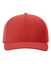 Richardson Red / Adjustable Richardson 632 - Laser Perf R-Flex Cap