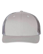 Richardson Silver/ Grey Camo / Adjustable Richardson 112PM - Printed Mesh Trucker Cap