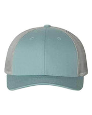 Richardson Smoke Blue/ Aluminum / M/L Richardson 115 - Low Pro Trucker Cap