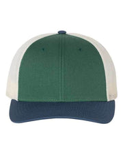 Richardson Spruce/ Birch/ Light Navy / M/L Richardson 115 - Low Pro Trucker Cap