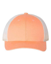 Richardson Sunkissed Peach/ Birch / M/L Richardson 115 - Low Pro Trucker Cap