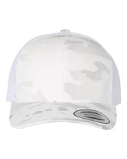 YP Classics Multicam Alpine/ White / Adjustable YP Classics 6606 - Retro Trucker Cap