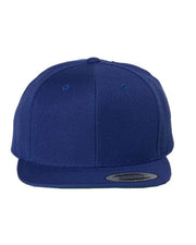 YP Classics Royal Blue / Adjustable YP Classics 6089M - Premium Flat Bill Snapback Cap