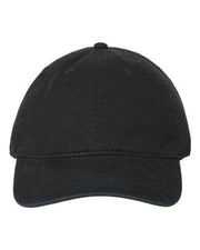 CAP AMERICA Black / Adjustable CAP AMERICA i1002 - Relaxed Golf Dad Hat