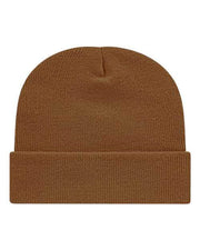 CAP AMERICA Cider / One Size CAP AMERICA TKN24 - USA-Made 12" Cuffed Beanie