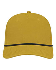 CAP AMERICA Dijon/ Black / Adjustable CAP AMERICA i7256 - Athletic Rope Cap