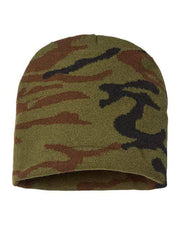 CAP AMERICA Woodland Camo / One Size CAP AMERICA RKC9 - USA-Made Camo Beanie