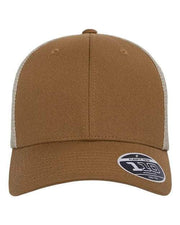 Flexfit Caramel/ Khaki / Adjustable Flexfit 110M - 110® Mesh-Back Cap