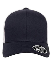 Flexfit Navy/ White / Adjustable Flexfit 110M - 110® Mesh-Back Cap