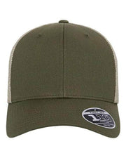 Flexfit Olive/ Khaki / Adjustable Flexfit 110M - 110® Mesh-Back Cap