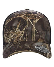 Flexfit Realtree Max7/ Brown / Adjustable Flexfit 110M - 110® Mesh-Back Cap