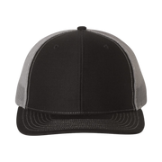 HatBuilder Black/ Charcoal Richardson 112
