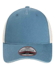 Imperial Breaker Blue/ Stone / Adjustable Imperial X240M - The Gambit Mesh Back Cap