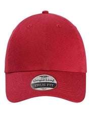 Imperial Cardinal Red / Adjustable Imperial X210B - The Original Buckle Dad Hat