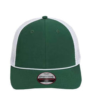 Imperial Forest/ White / Adjustable Imperial 7055 - The Night Owl Performance Rope Cap