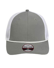 Imperial Grey/ White / Adjustable Imperial 7055 - The Night Owl Performance Rope Cap