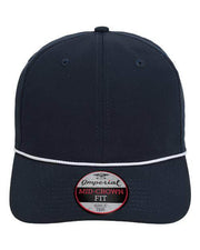Imperial Navy/ White / Adjustable Imperial 7054 - The Wingman Cap