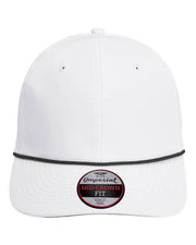 Imperial White/ Black / Adjustable Imperial 7054 - The Wingman Cap