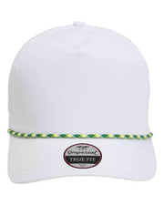 Imperial White/ Green-Yellow / Adjustable The Wrightson Cap