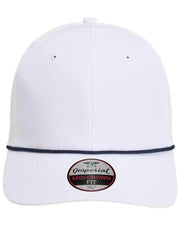 Imperial White/ Navy / Adjustable Imperial 7054 - The Wingman Cap