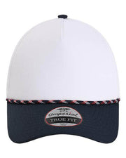 Imperial White/ Navy/ Navy/ Red/ White / Adjustable The Wrightson Cap