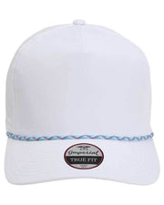Imperial White/ Teal-Purple / Adjustable The Wrightson Cap