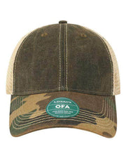 LEGACY Black/ Army Camo/ Khaki / Adjustable LEGACY OFA - Old Favorite Trucker Cap
