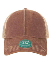 LEGACY Burgundy/ Khaki / Adjustable LEGACY OFA - Old Favorite Trucker Cap
