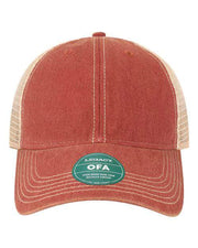 LEGACY Cardinal/ Khaki / Adjustable LEGACY OFA - Old Favorite Trucker Cap