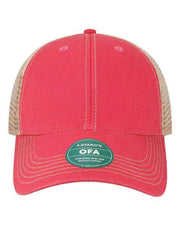 LEGACY Dark Pink/ Khaki / Adjustable LEGACY OFA - Old Favorite Trucker Cap