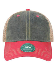 LEGACY Navy/ Dark Pink / Adjustable LEGACY OFA - Old Favorite Trucker Cap