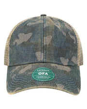 LEGACY Navy Field Camo/ Java / Adjustable LEGACY OFA - Old Favorite Trucker Cap