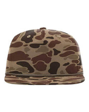 Richardson Bark Duck Camo/ Brown / Adjustable Richardson 256P - Printed Umpqua Cap