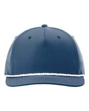 Richardson Light Blue/ White / Adjustable Richardson 258 - Five Panel Classic Rope Cap