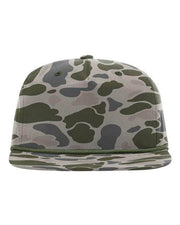 Richardson Marsh Duck Camo/ Olive Green / Adjustable Richardson 256P - Printed Umpqua Cap