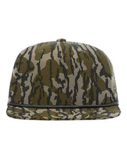 Richardson Mossy Oak Bottomland/ Black / Adjustable Richardson 256P - Printed Umpqua Cap