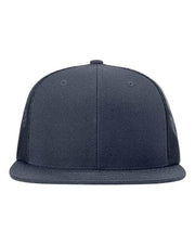 Richardson Navy/ Navy / Adjustable Richardson 511 - Wool Blend Flat Bill Trucker Cap