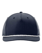 Richardson Navy/ White / Adjustable Richardson 258 - Five Panel Classic Rope Cap