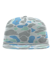 Richardson Saltwater Duck Camo/ Charcoal / Adjustable Richardson 256P - Printed Umpqua Cap