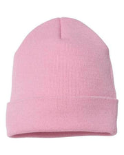 YP Classics Baby Pink / One Size YP Classics 1501KC - Cuffed Beanie