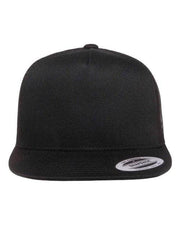 YP Classics Black / Adjustable YP Classics 6006 - Five-Panel Classic Trucker Cap