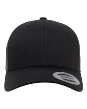 YP Classics Black / Adjustable YP Classics 6606 - Retro Trucker Cap