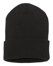 YP Classics Black / One Size YP Classics 1501KC - Cuffed Beanie