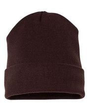 YP Classics Brown / One Size YP Classics 1501KC - Cuffed Beanie