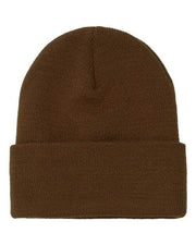 YP Classics Caramel / One Size YP Classics 1501KC - Cuffed Beanie