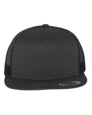 YP Classics Charcoal / Adjustable YP Classics 6006 - Five-Panel Classic Trucker Cap