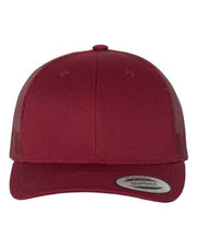 YP Classics Cranberry / Adjustable YP Classics 6606 - Retro Trucker Cap